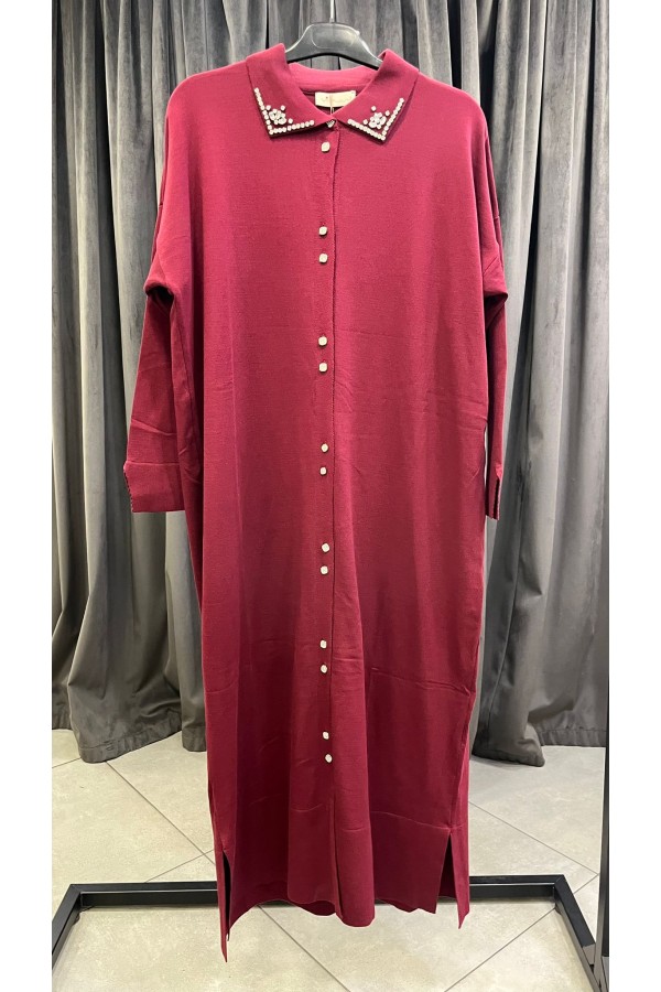 JOLİE TAŞLI MERSERİZE HIRKA