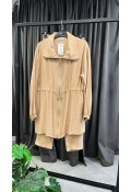 YAKASI TAŞLI TAKIM CAMEL