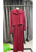 BETTY ELBİSE BORDO