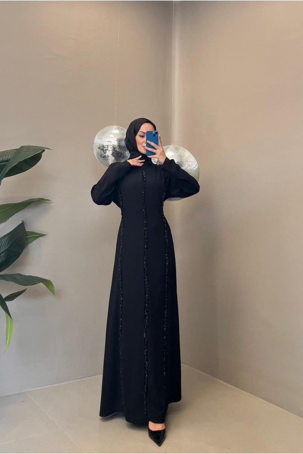 KAMERON ABİYE SİYAH