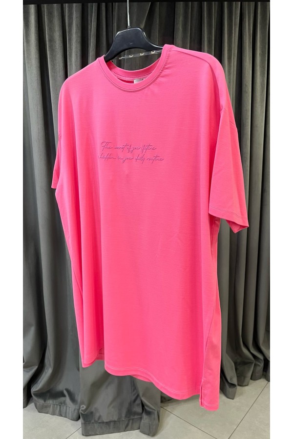 YAZILI İÇLİK PEMBE